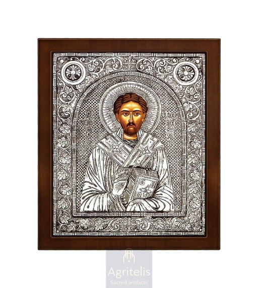 Icoană din argint, Agritelis Church Supplies, ieraskevi.com, Sfântul Elefterie