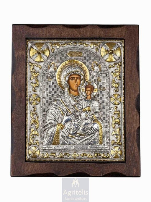 Արծաթից սրբապատկեր, Αγριτέλης Եկեղեցական, ieraskevi.com, ՍՈՒՐԲ ԿՈՒՅՍ ՕԴԻԳԻՏՐԻԱ 29,5 x 24,5 cm
