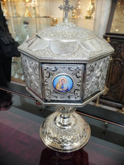 Արտոֆոր, ոսկեզօծ արտոֆոր, արծնապատ, ieraskevi.com, Αγριτέλης Եկեղեցական;Արտոֆոր մասիվ արծաթից
