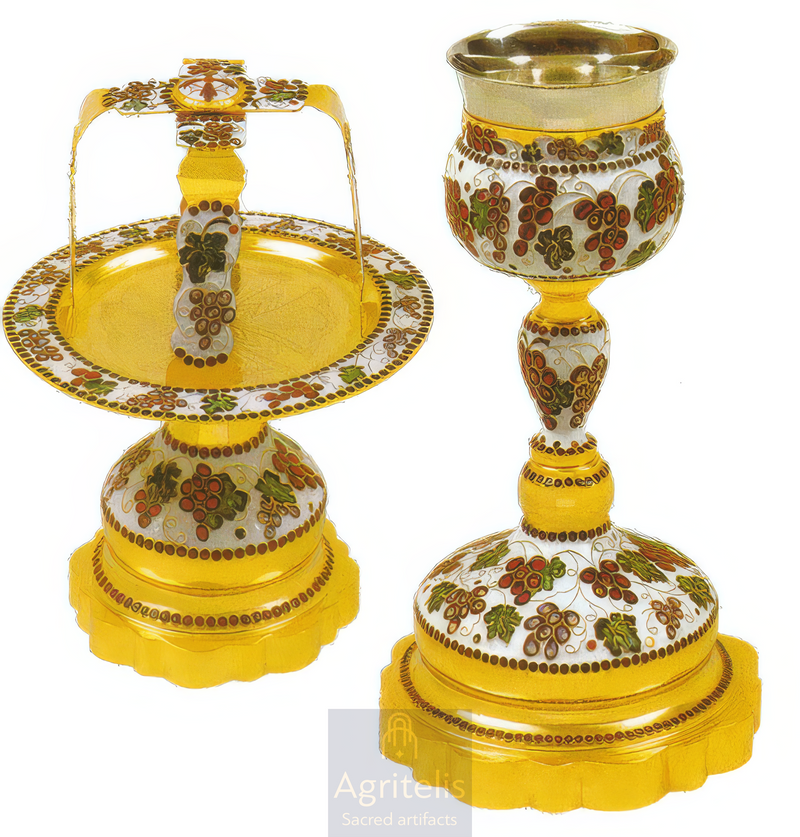 Set de Sfinte Vase cu smalț, Agritelis, ieraskevi.com