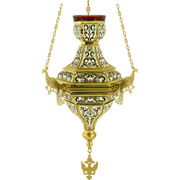 Կանթեղ N8 արծնապատ — 27 × 27 × 45 cm