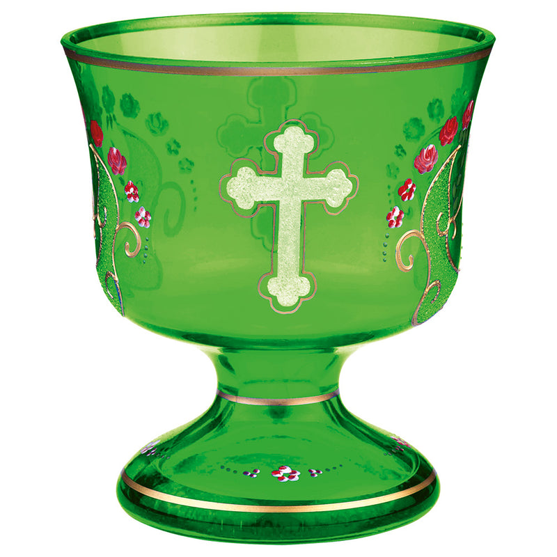 Pahar pentru candelă — verde