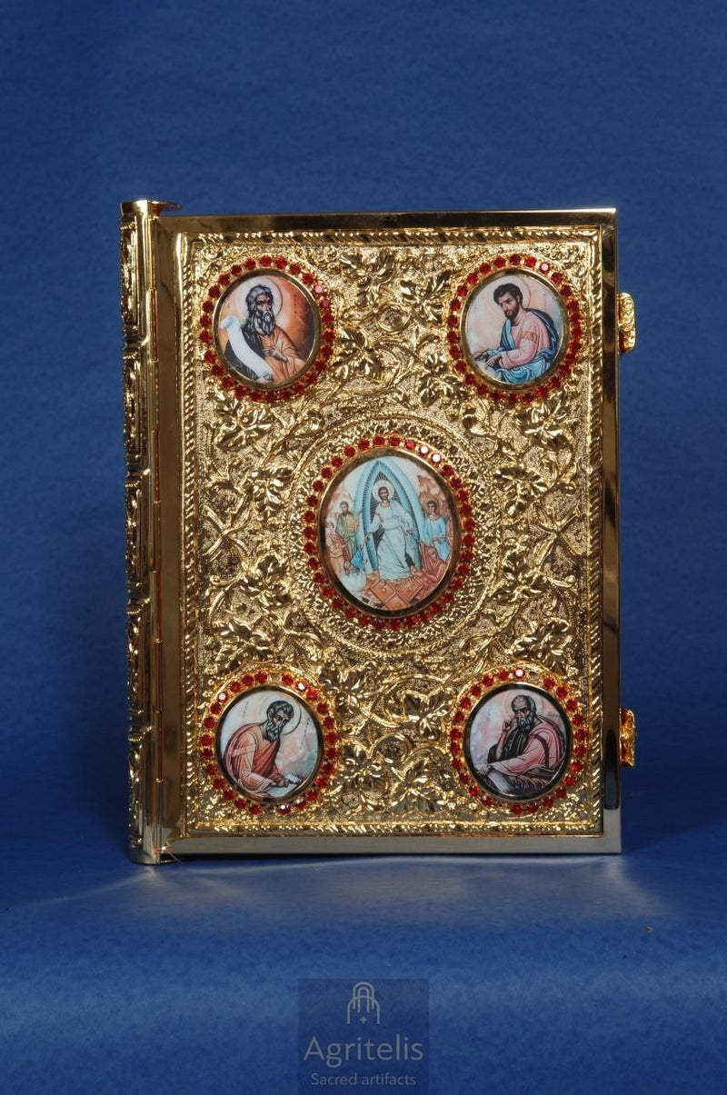 Gospel Book, Gold-Plated Gospel Book, ieraskevi.com, Agritelis Church Supplies
