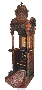 Архиерейски тронове, дърворезба, липа, дъб, Αγριτέλης, църковни, ieraskevi.com