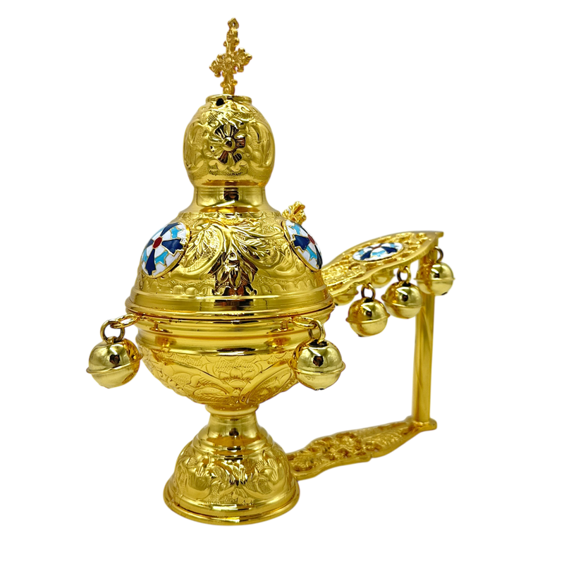Կատսիոն, ոսկեգույն, արծն — 26 × 15 × 25 cm
