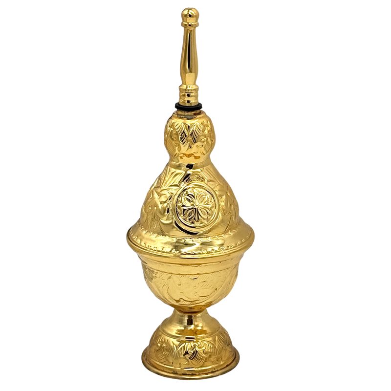 Holy Water Sprinkler – Gold-Tone