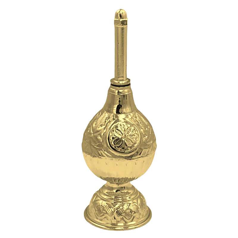 Holy Water Sprinkler – Gold-Tone