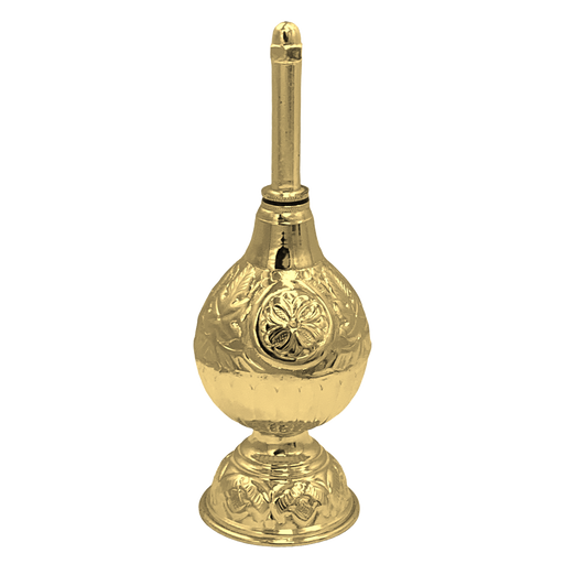 Holy Water Sprinkler – Gold-Tone