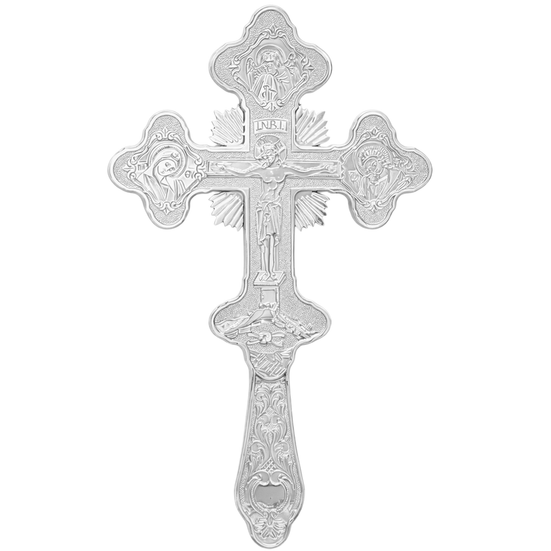 Blessing Cross – Silver-Tone