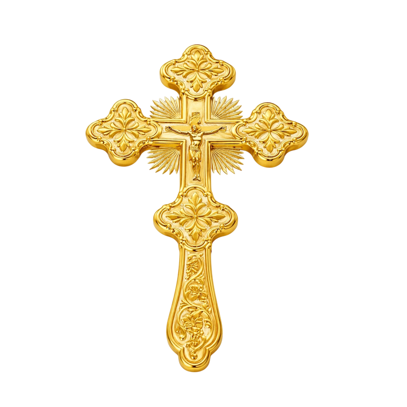 Blessing Cross – Gold-Tone