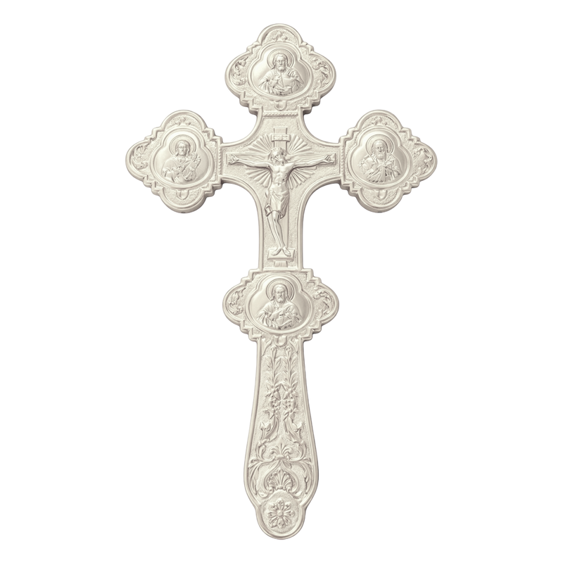 Blessing Cross – Silver-Tone