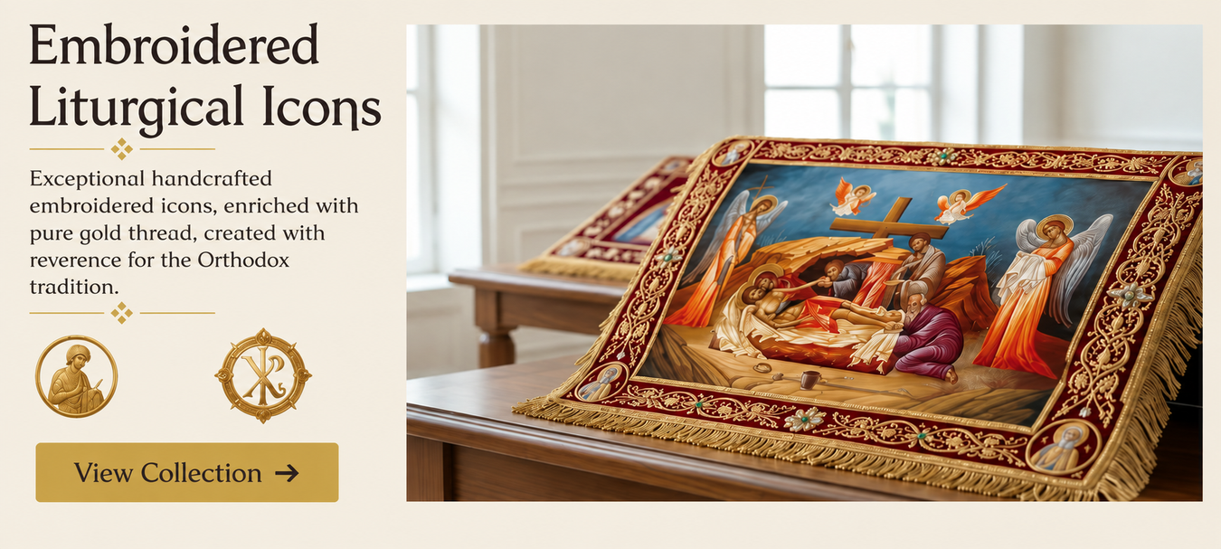 Embroidered Liturgical Icons