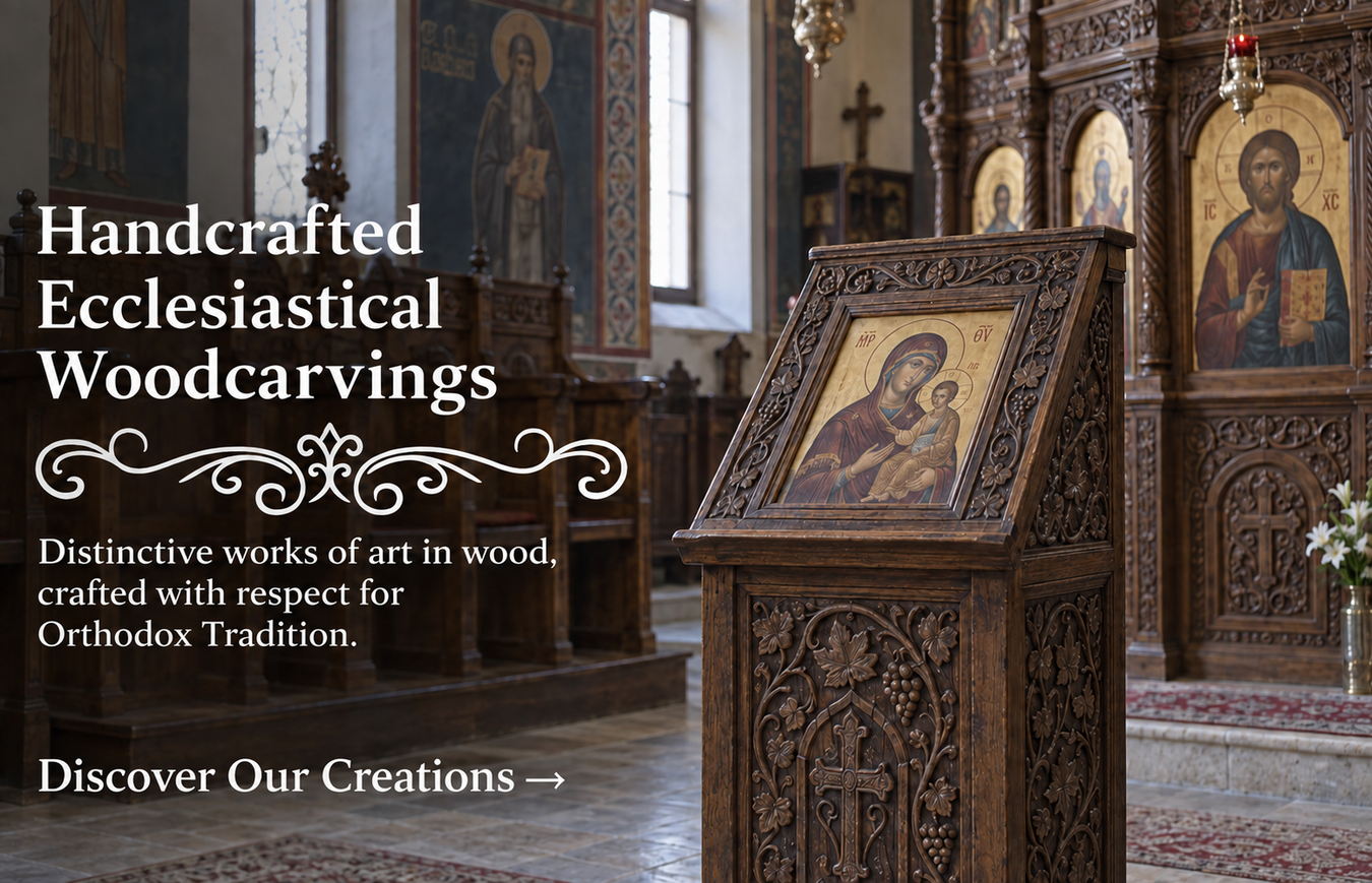 Handcrafted Church Carvings