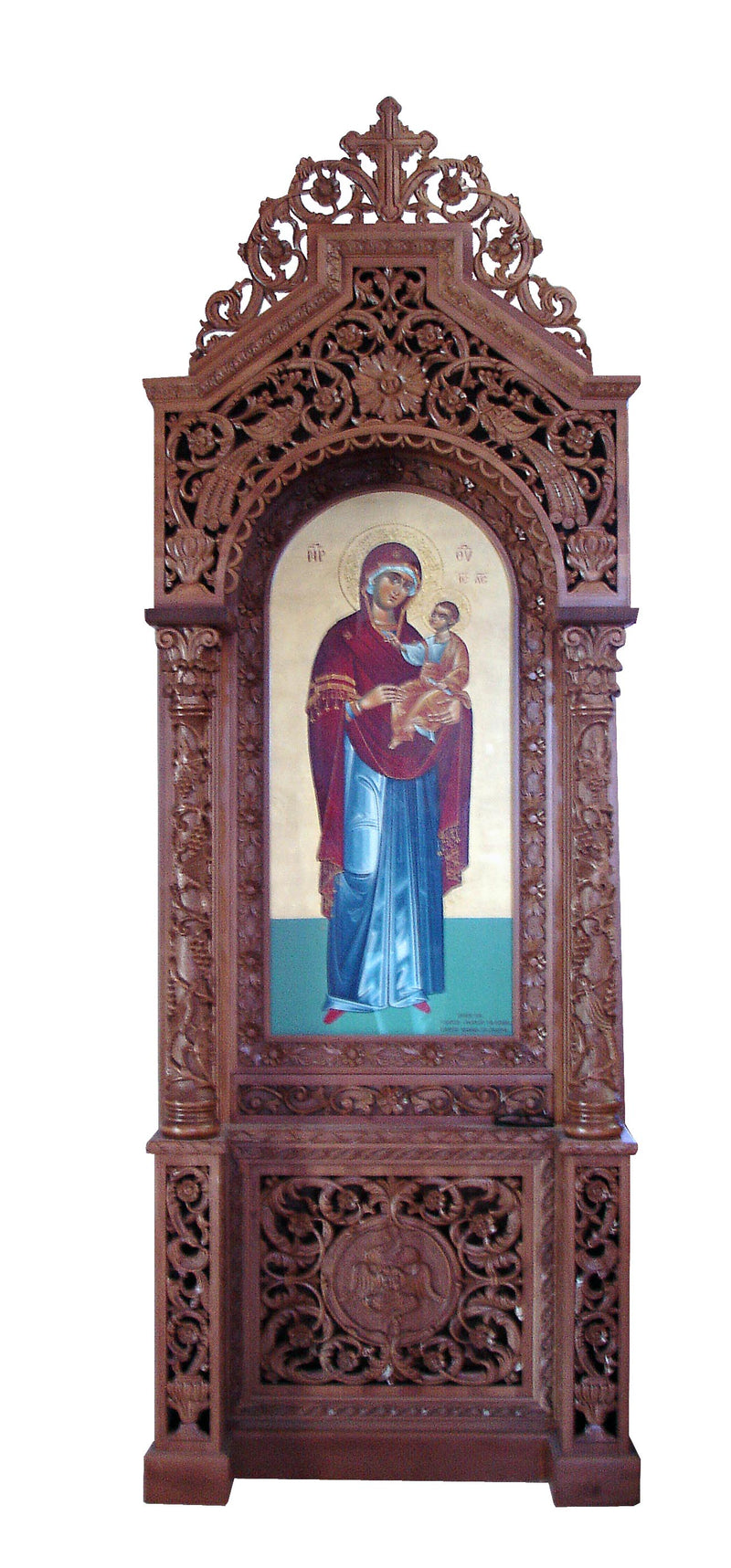 Carved Wooden Icon Veneration Stand